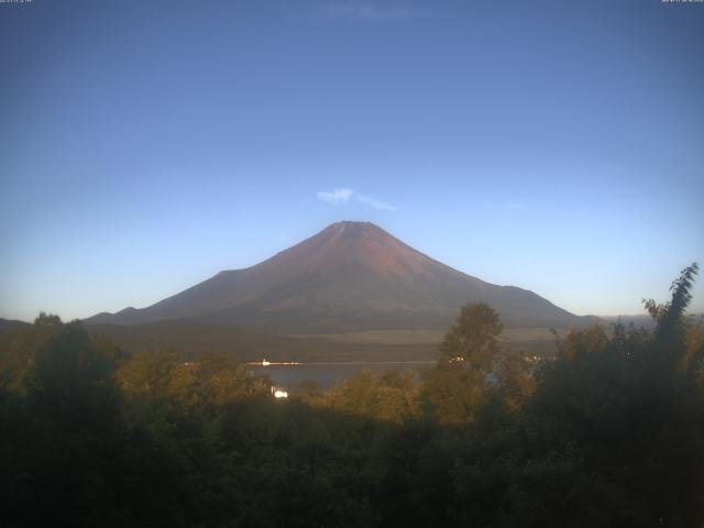 山中湖からの富士山