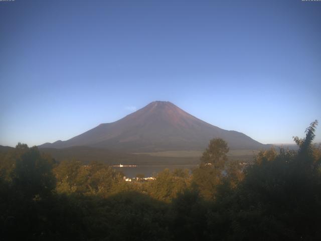 山中湖からの富士山