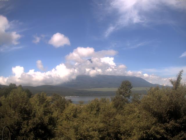 山中湖からの富士山