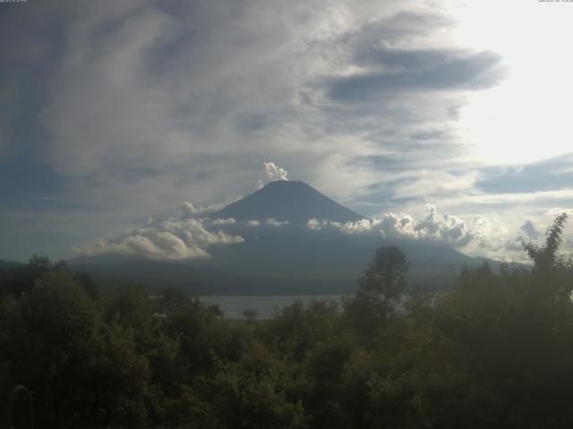 山中湖からの富士山
