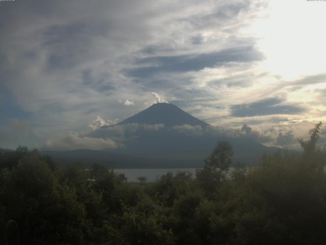 山中湖からの富士山
