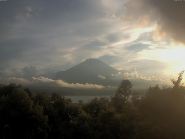 山中湖からの富士山