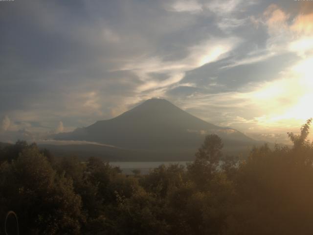 山中湖からの富士山