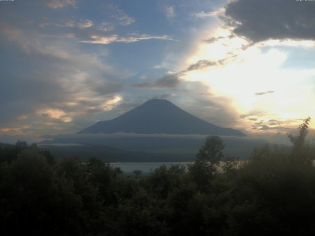 山中湖からの富士山