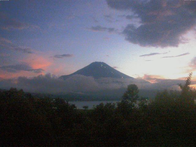 山中湖からの富士山