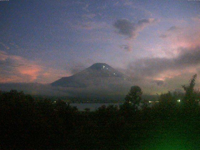 山中湖からの富士山