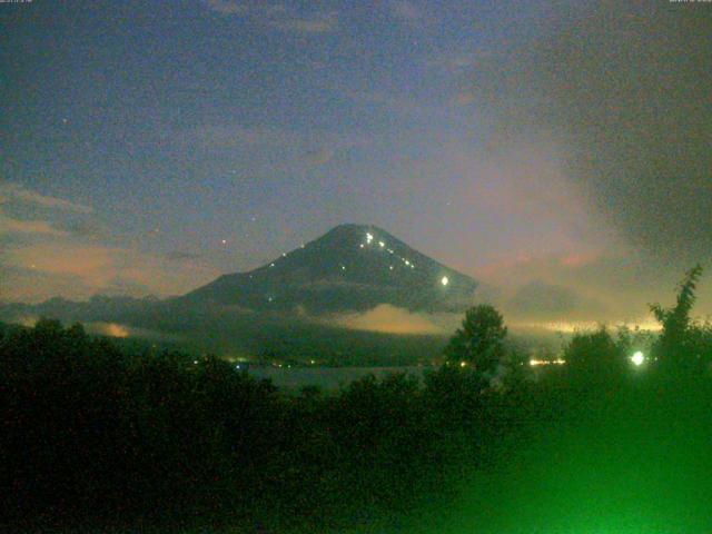 山中湖からの富士山