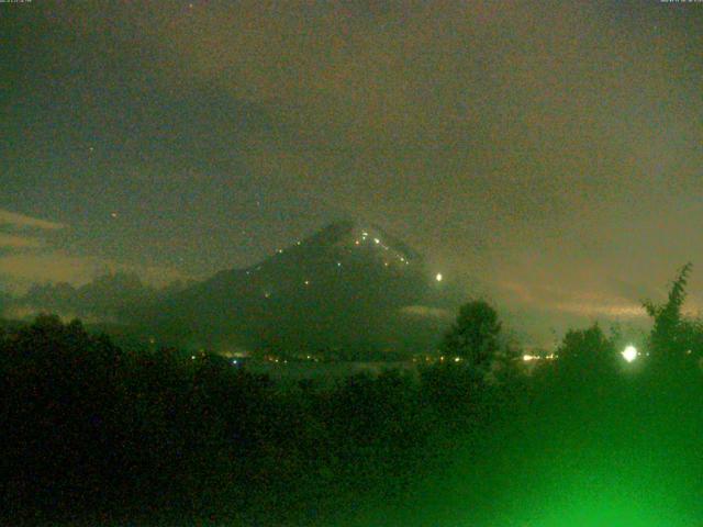 山中湖からの富士山