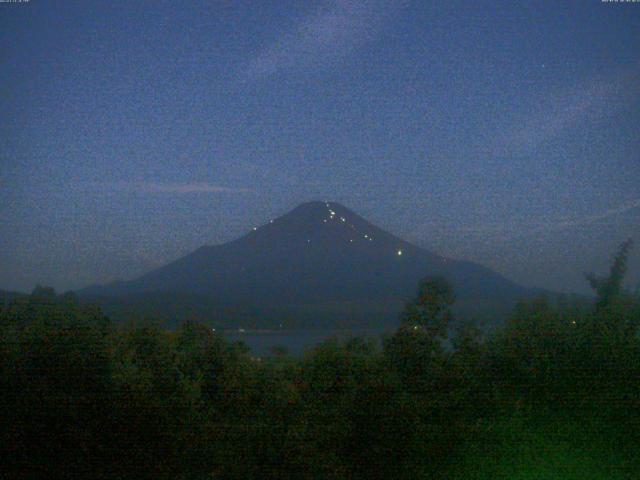 山中湖からの富士山