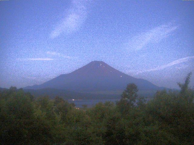 山中湖からの富士山