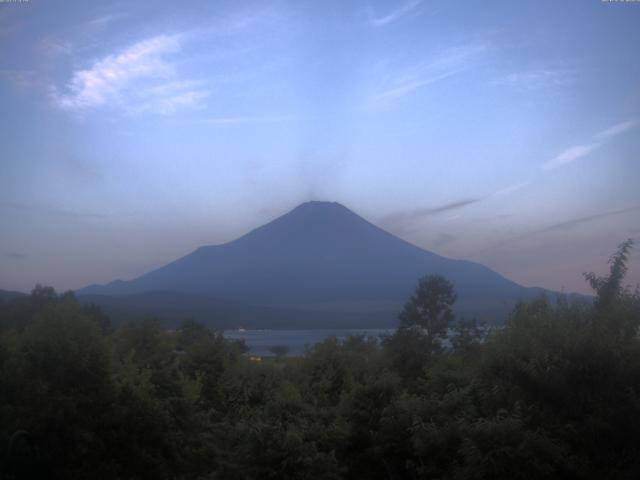 山中湖からの富士山