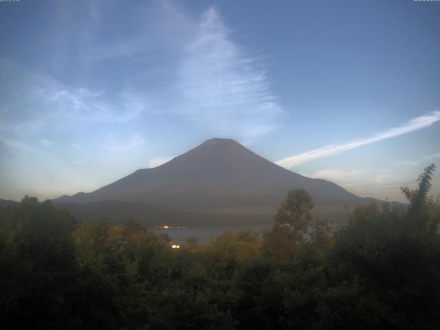 山中湖からの富士山
