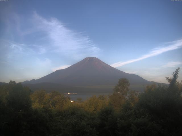 山中湖からの富士山