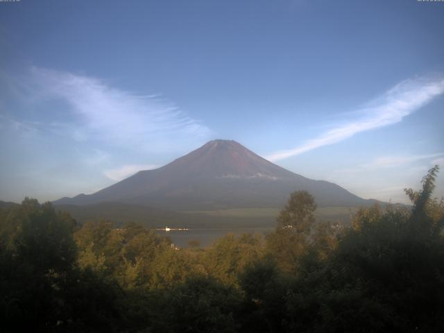 山中湖からの富士山