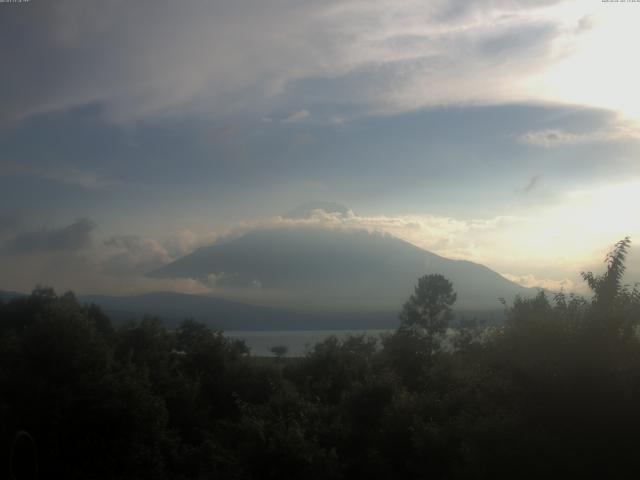 山中湖からの富士山