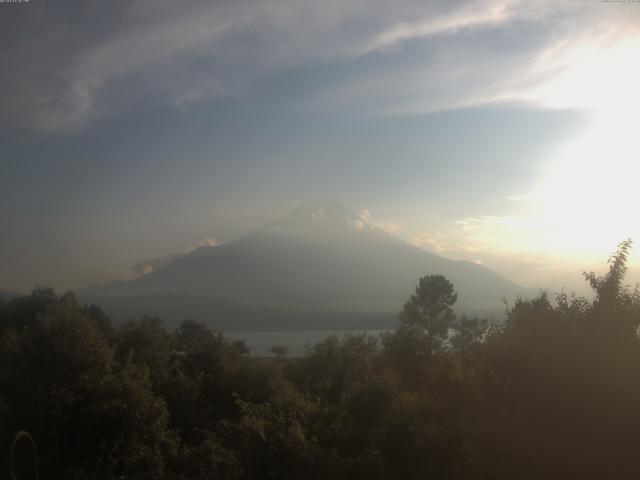 山中湖からの富士山