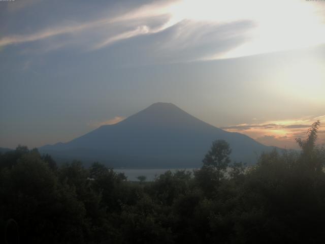 山中湖からの富士山