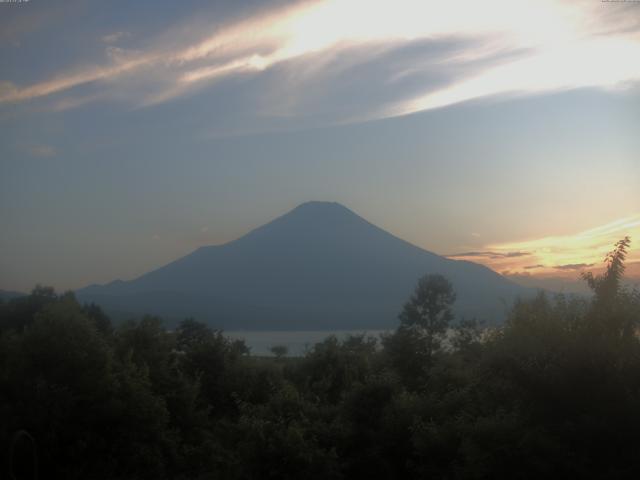山中湖からの富士山
