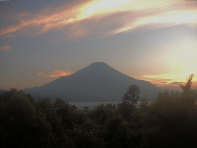 山中湖からの富士山
