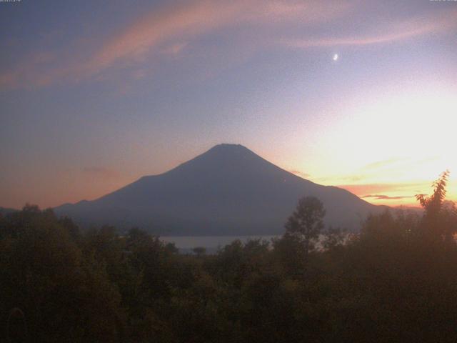 山中湖からの富士山