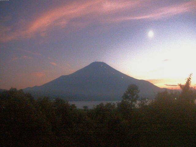 山中湖からの富士山