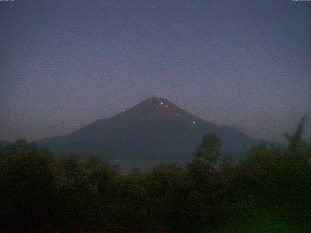 山中湖からの富士山