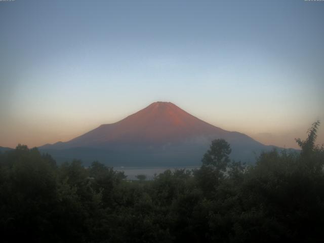 山中湖からの富士山