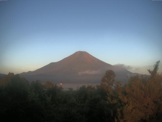 山中湖からの富士山