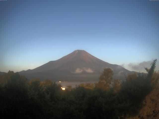 山中湖からの富士山