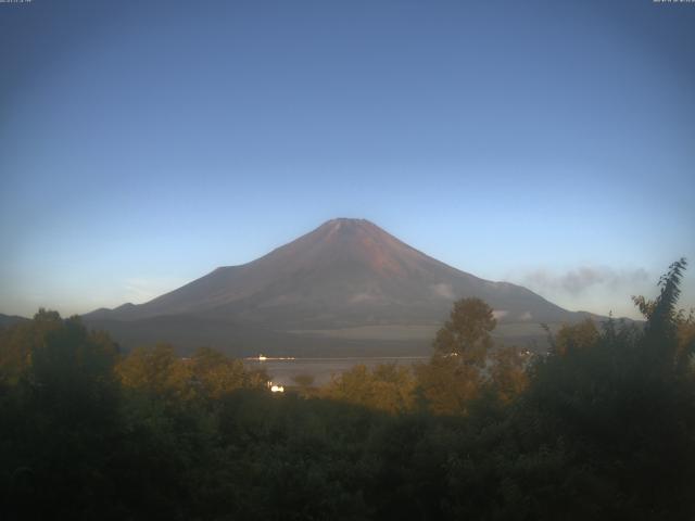 山中湖からの富士山