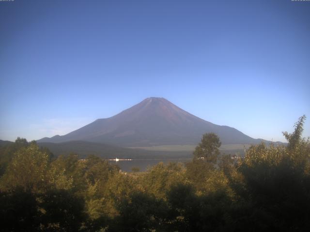 山中湖からの富士山