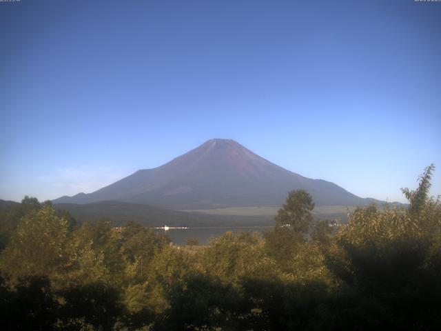 山中湖からの富士山