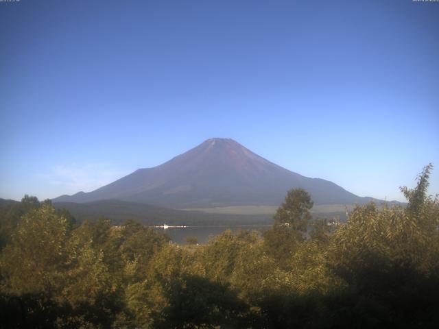 山中湖からの富士山