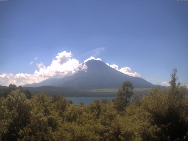 山中湖からの富士山