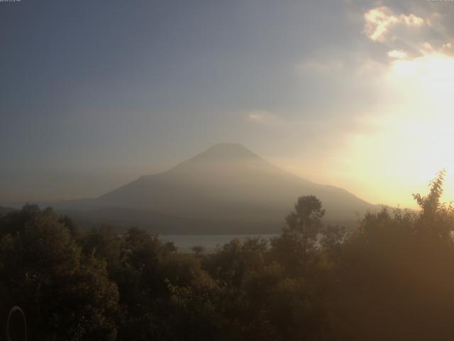 山中湖からの富士山