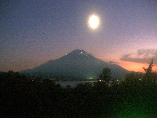 山中湖からの富士山