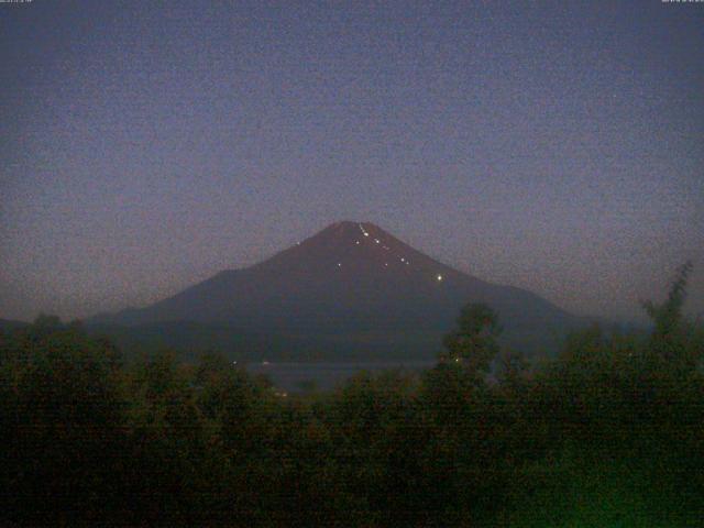 山中湖からの富士山