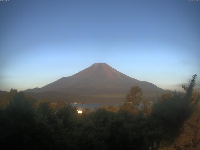 山中湖からの富士山