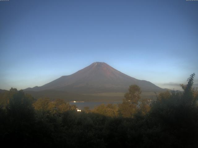 山中湖からの富士山