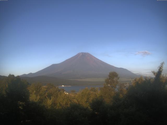 山中湖からの富士山