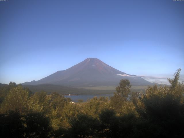 山中湖からの富士山