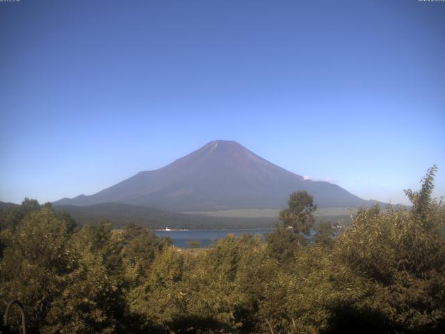 山中湖からの富士山