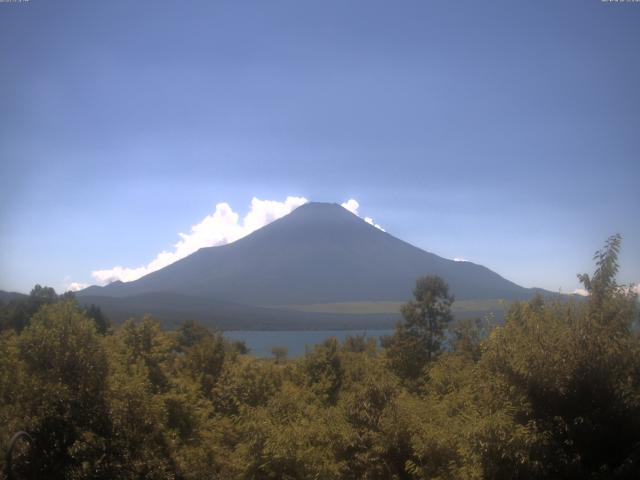 山中湖からの富士山