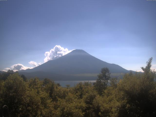 山中湖からの富士山