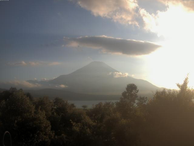 山中湖からの富士山