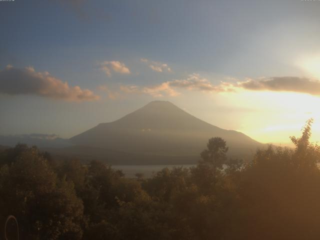 山中湖からの富士山