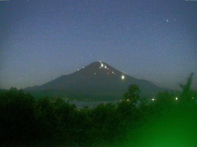 山中湖からの富士山