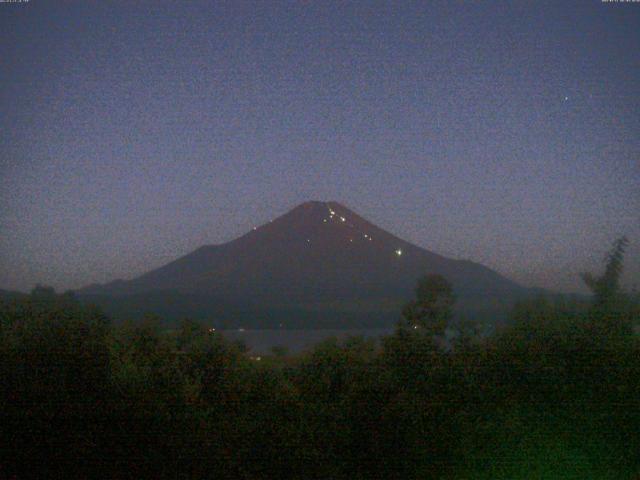 山中湖からの富士山