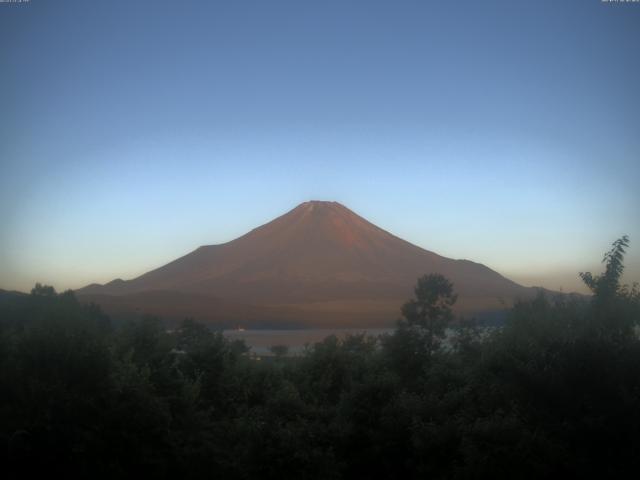 山中湖からの富士山