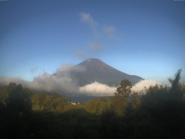山中湖からの富士山
